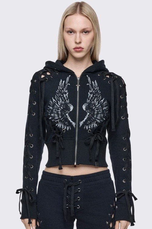 Sudadera con Capucha Grave - Minga London