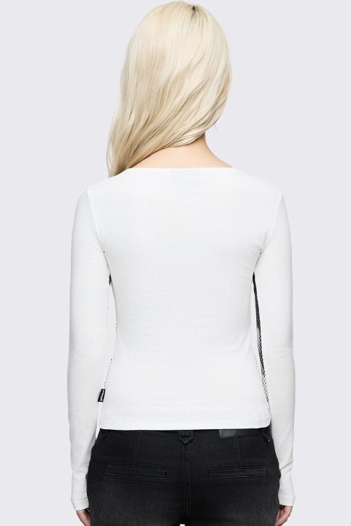 UwU Warning Long Sleeve Top - Minga London