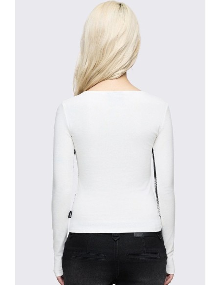 UwU Warning Long Sleeve Top - Minga London