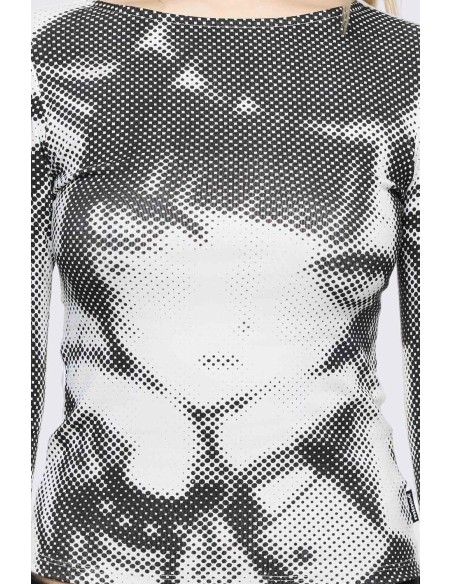 UwU Warning Long Sleeve Top - Minga London