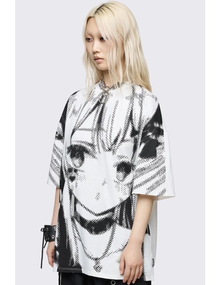 Oversized Anime Cutie T-shirt - Minga London