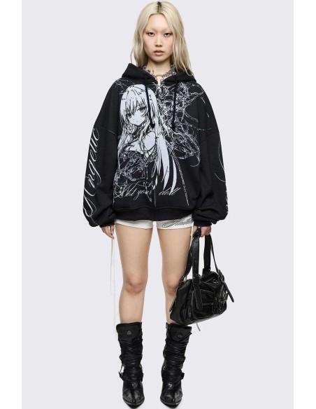 Sudadera con Capucha Angelic Insanity - Minga London