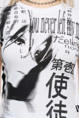 Baby Tee Mind Glitch - Minga London 2