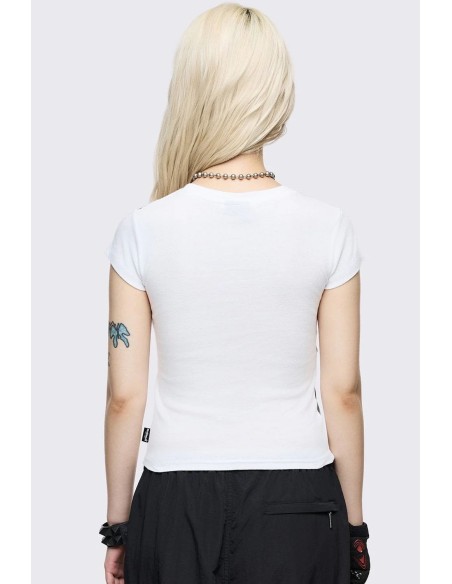 Camiseta Baby Tee Mind Glitch - Minga London