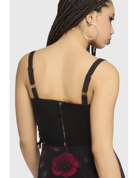 Fawnelle Lace Up Top - Killstar