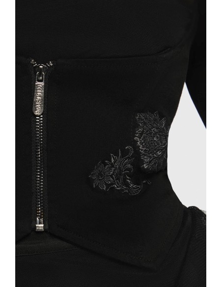 Gaia Adorned Underbust Top - Killstar