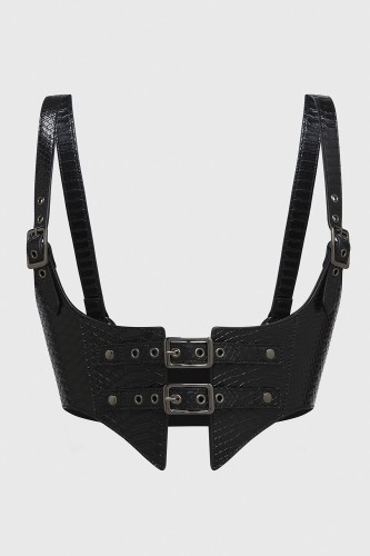 Corset Bajo Pecho Venomous Rose Underbust - Killstar