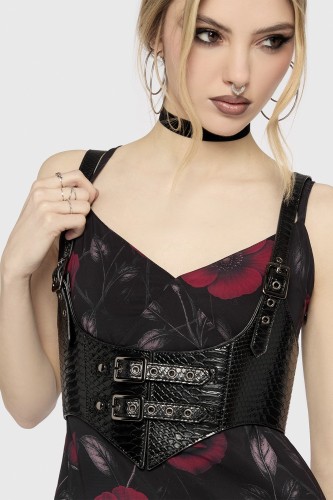 Venomous Rose Underbust Corset - Killstar 2
