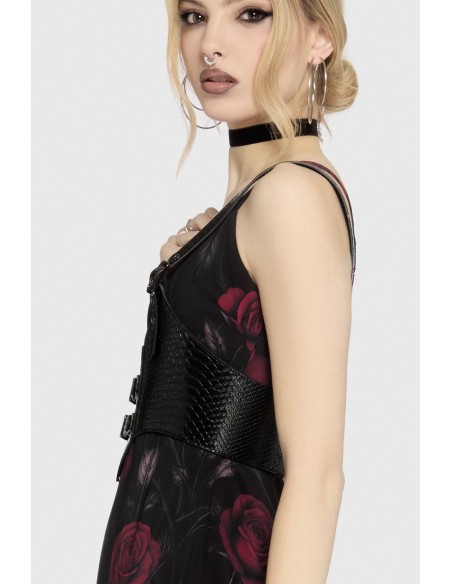 Venomous Rose Underbust Corset - Killstar