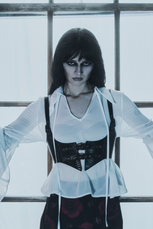 Venomous Rose Underbust Corset - Killstar