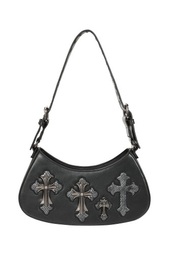 Bolso Black Crypt Cross - Banned