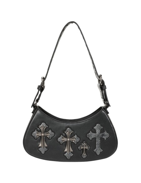 Bolso Black Crypt Cross - Banned