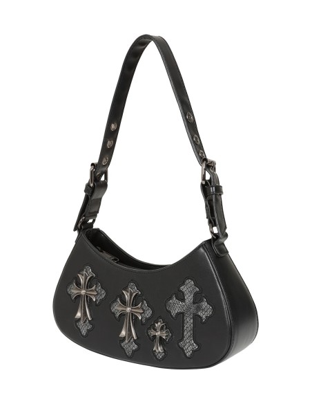 Bolso Black Crypt Cross - Banned