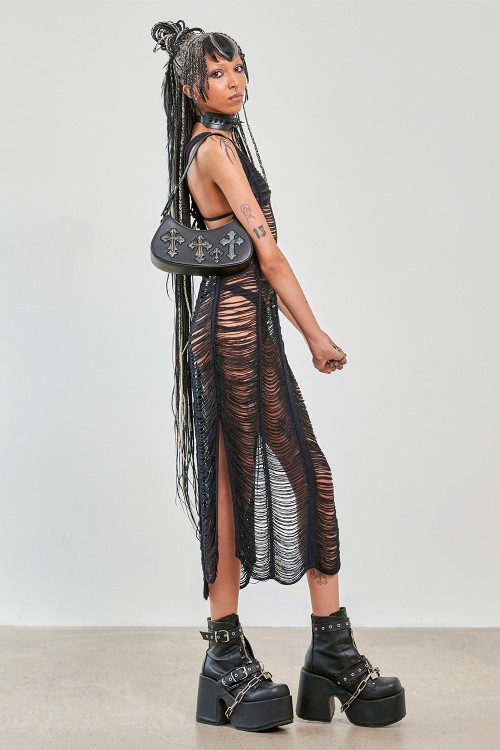 Bolso Black Crypt Cross - Banned