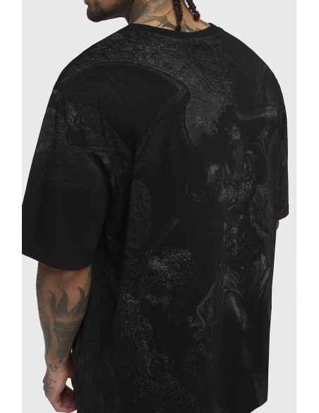 Oversized Noir Relic T-shirt - Killstar