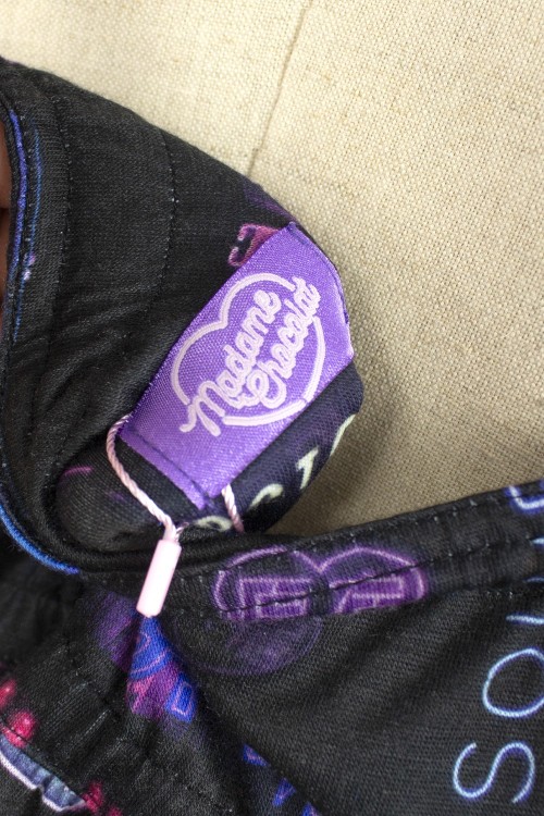 [Second hand] Neon Night Purple Dress - Madame Chocolat