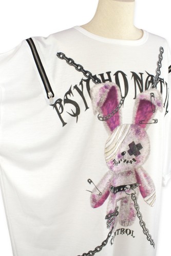 [2nd hand] Oversized Bunny T-shirt - Psycho Nation 2