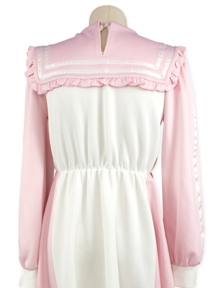 [Second Hand] Sailor Tenshi Kaiwai Dress in Pink x White - Ank Rouge