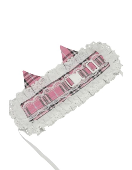 Headdress Tenshi Tartan Cat