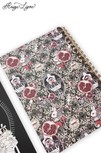 Libreta 私が愛したザクロ Pomegranate Rouge Ligne - Yoh's Monochrome World 2