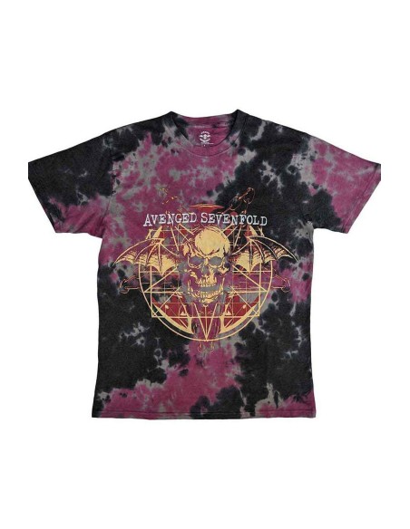 Camiseta AVENGED SEVENFOLD: Mauve Tie-Dye - Official