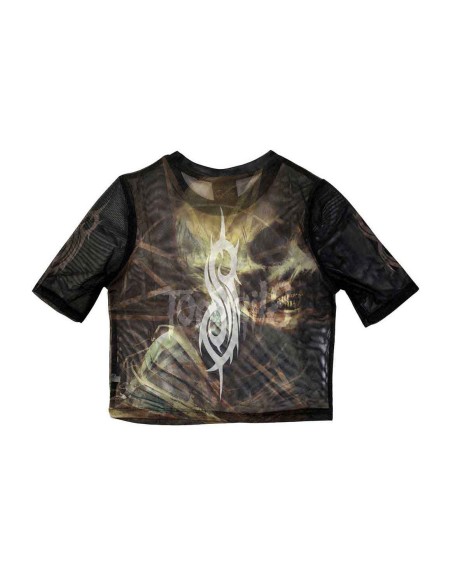 Camiseta SLIPKNOT: Crop Top de Gasa The End, so Far - Official
