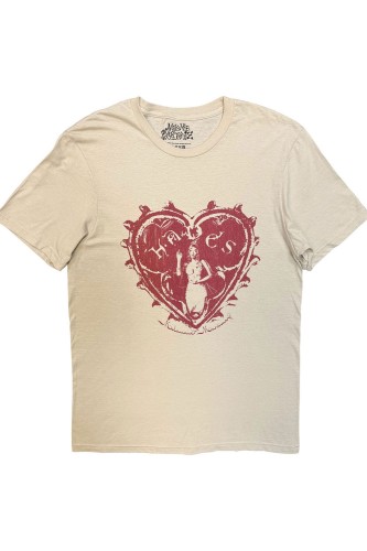 MELANIE MARTINEZ T-shirt: Thorn Heart in Beige - Official