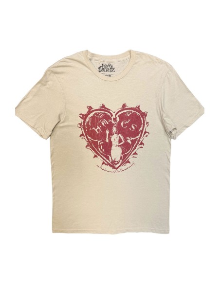 Camiseta MELANIE MARTINEZ: Thorn Heart en Beige - Official