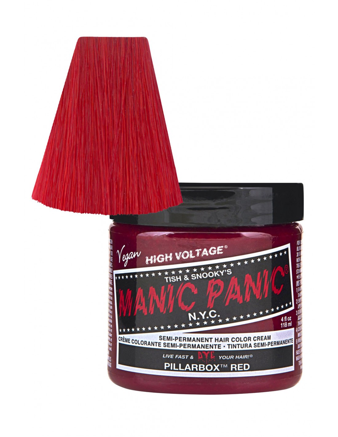 Manic Panic Hair Dye - Pillarbox Red - Classic Cream Formula