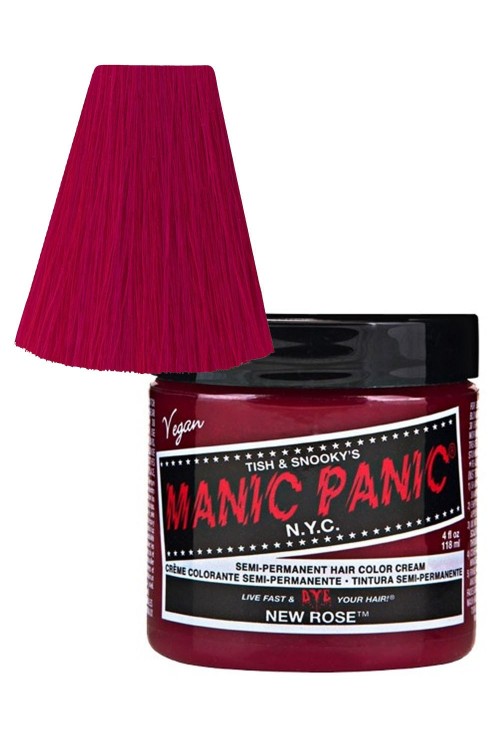 Tinte de Pelo Manic Panic - New Rose - Classic Cream Formula