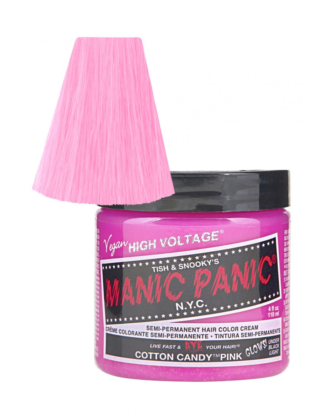 Manic Panic Hair Dye - Cotton Candy Pink - Classic Cream Formula