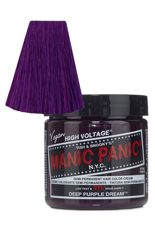 Manic Panic Hair Dye Deep Purple Dream Classic Cream Formula
