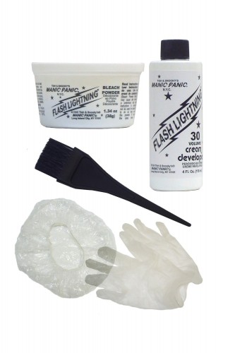Decolorante Manic Panic 30 Vol. - Kit Flash Lightining 2