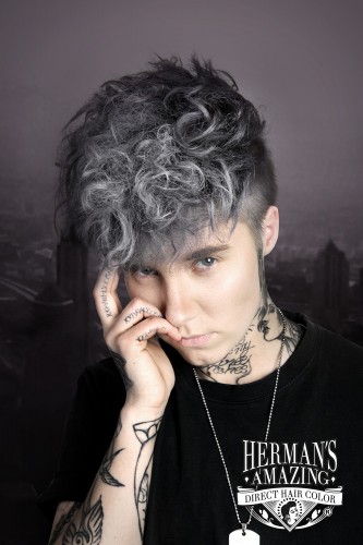 Herman's Amazing Hair Color - Mathilda Granny Grey 2