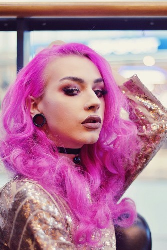 Herman's Amazing Hair Color - Peggy UV Pink 2