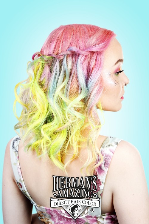 Tinte de Pelo Herman's Amazing - Polly Pastel Pink