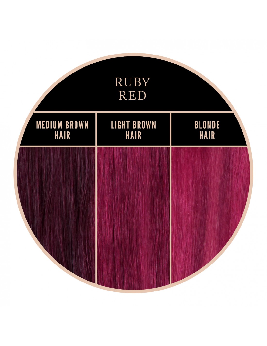 Herman's Amazing Hair Color - Ruby Red