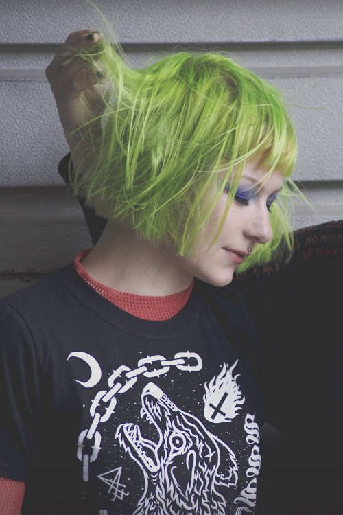 Tinte de Pelo Herman's Amazing - Olivia UV Green