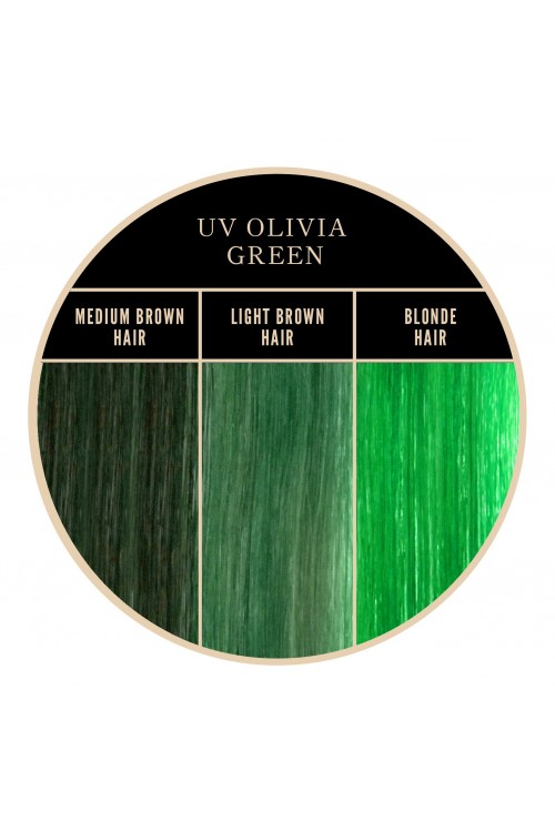 Herman's Amazing Hair Color - Olivia UV Green
