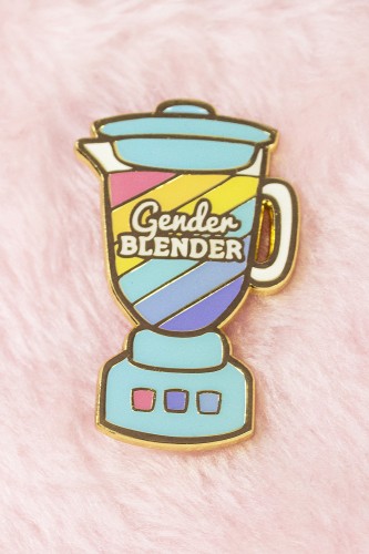 Gender Blender Enamel Pin