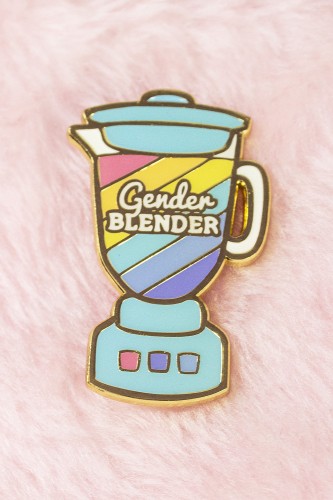 Gender Blender Enamel Pin