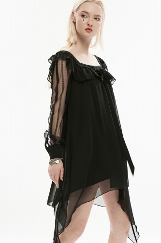 CHLOE Dress Black - PUNK RAVE
