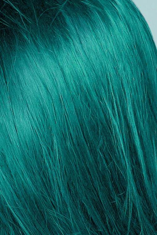 Nisha Cosglam Semi Permanent Hair Color 120g Peacock BluePack OF 1