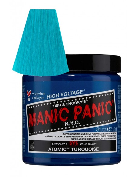 Manic Panic Hair Dye MAXI - Atomic Turquoise - Classic Cream Formula