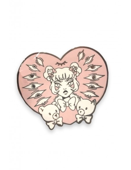 Not Your Toy Enamel Pin ~ Lulu VanHoagland