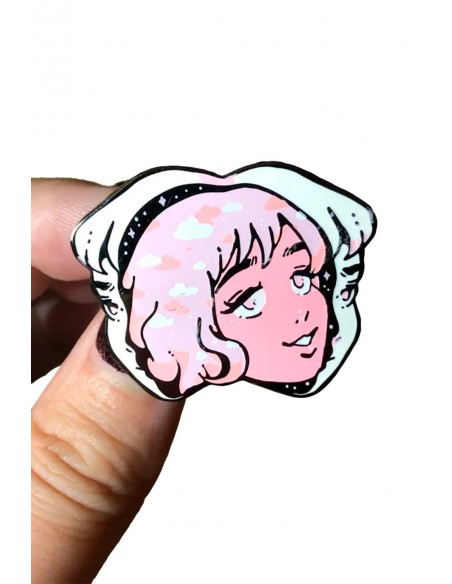 One Less Cage 1 (Transfem) Enamel Pin ~ Lulu VanHoagland