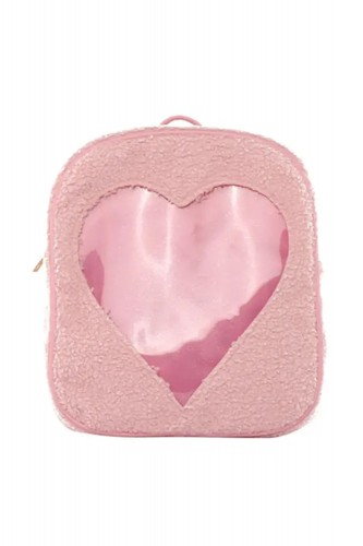 Fluffy Ita Bag Backpack - Pink