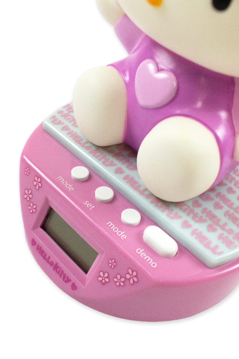 Rare Working Hello Kitty Alarm Clock, Fun Sanrio Pink Stripes, Cup Cakes  and Ice Cream Sundae Hello Kitty Alarm Clock, -  Sweden