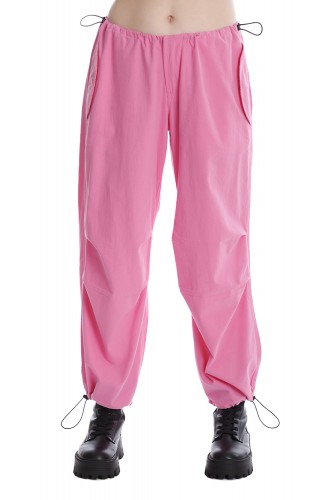 Nyx Parachute Pants - Hot Pink