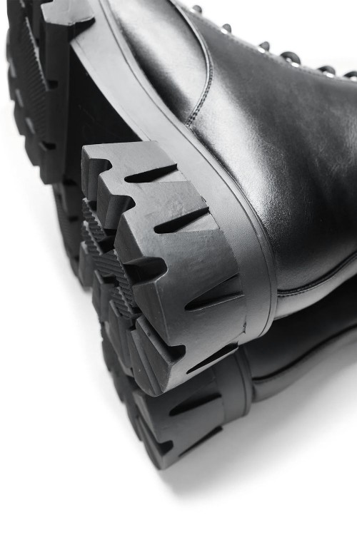 Botas con Cordones Siren Negro - Koi